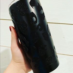 Leopard print tumbler